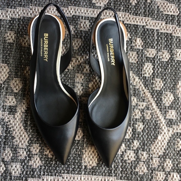 burberry slingback